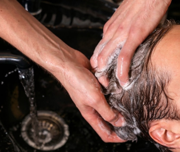 Cuci rambut vitamin